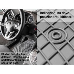 Tappetini in Gomma ElToro per Mercedes-Benz GLE W292 2015-2019